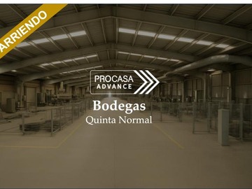 Arriendo Mensual / Bodega / Quinta Normal