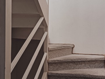 Escalera al tercer piso