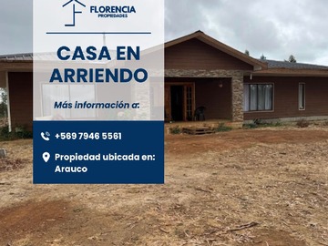 Arriendo Mensual / Casa / Arauco