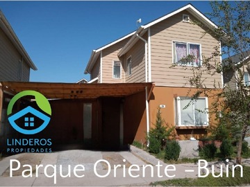 Arriendo Mensual / Casa / Buin