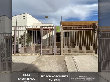 Arriendo Mensual / Casa / Calama