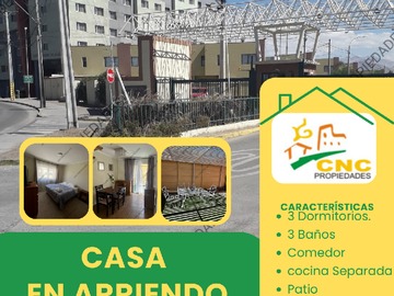 Arriendo Mensual / Casa / Calama