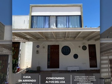 Arriendo Mensual / Casa / Calama