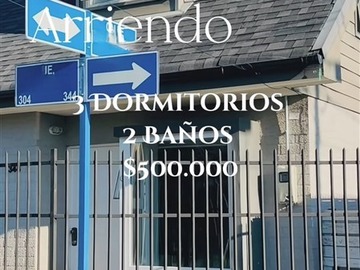 Arriendo Mensual / Casa / Chillán