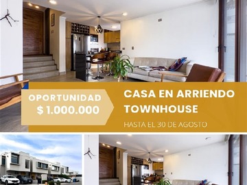 Arriendo Mensual / Casa / Colina