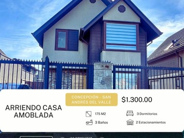 Arriendo Mensual / Casa / Concepción