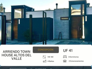 Arriendo Mensual / Casa / Concepción