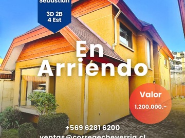 Arriendo Mensual / Casa / Concepción