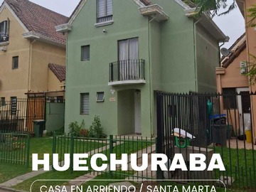 Arriendo Mensual / Casa / Huechuraba