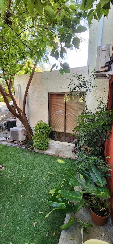Patio interior trasero