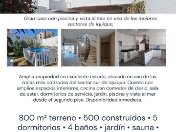 Arriendo Mensual / Casa / Iquique