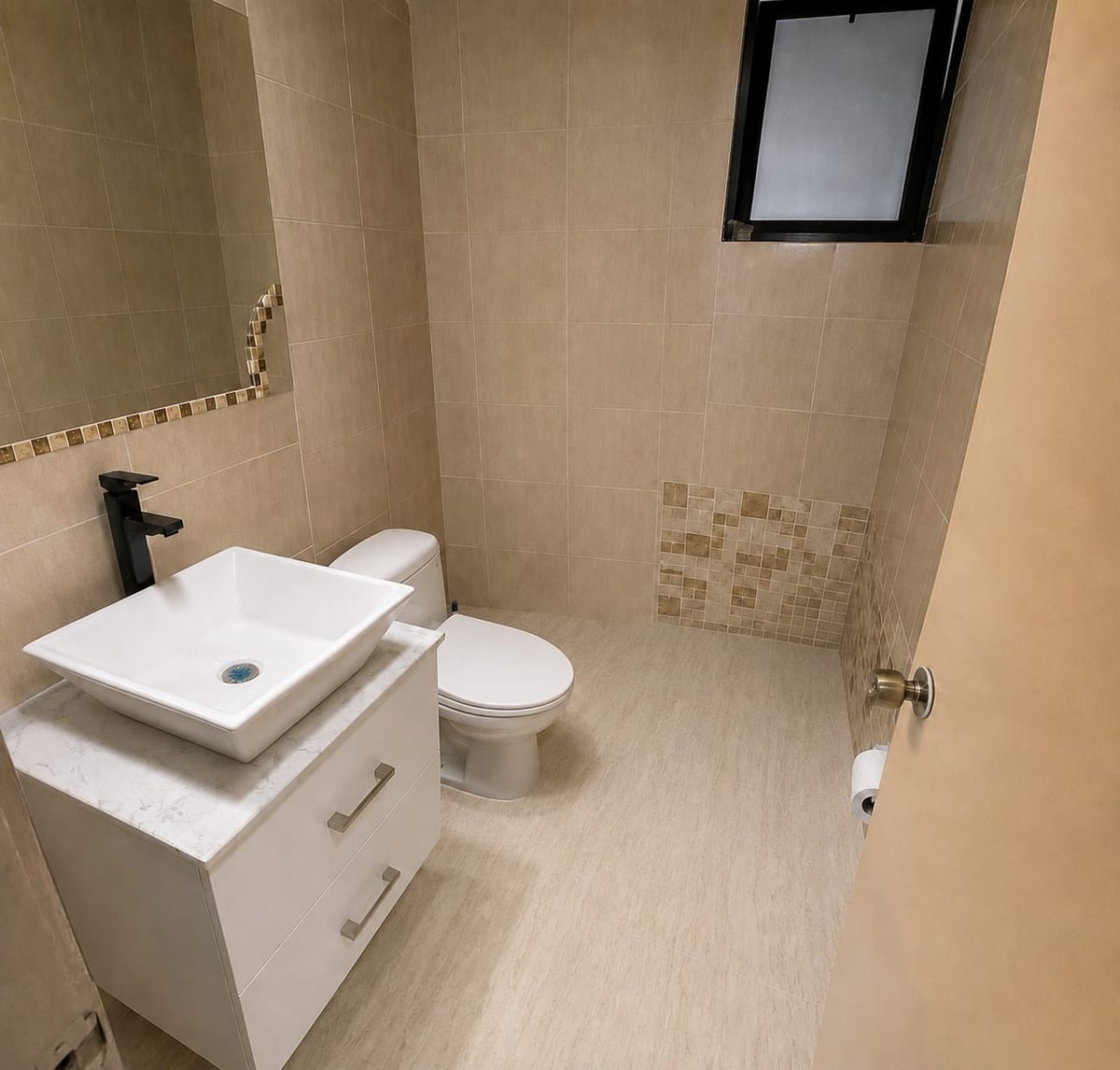 Baño de visita
