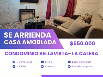 Arriendo Mensual / Casa / La Calera