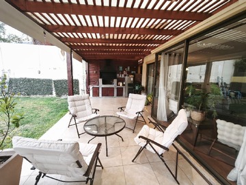 Terraza techada