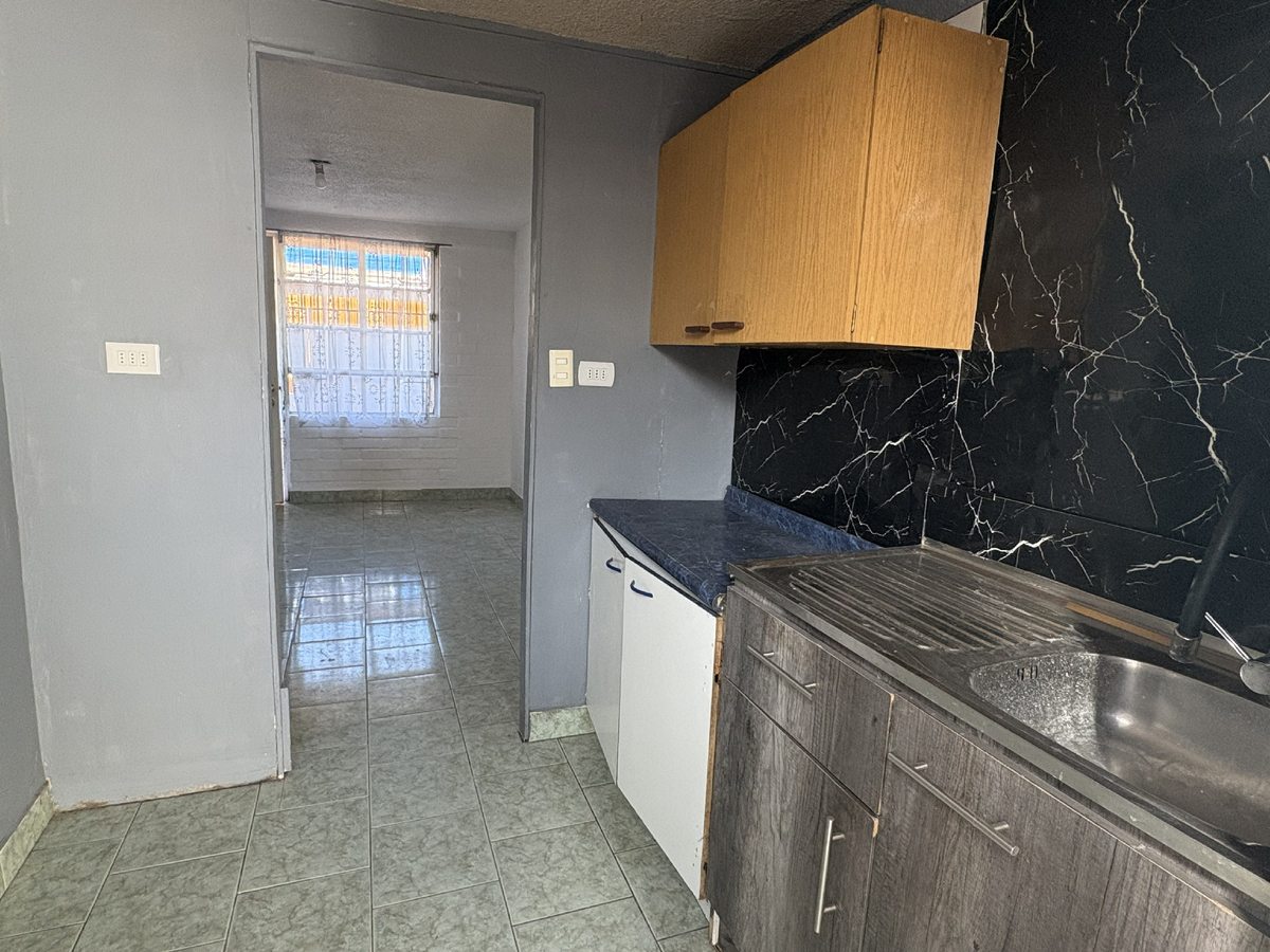 cocina vista al living