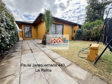 Arriendo Mensual / Casa / La Reina