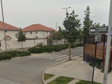 acceso de entrada al barrio