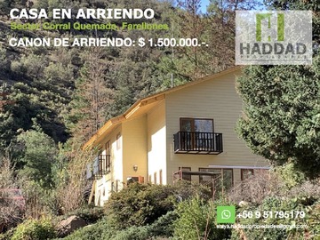 Arriendo Mensual / Casa / Las Condes
