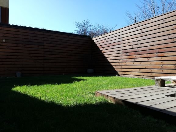 Patio Trasero con Cortavista