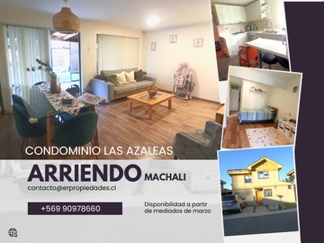 Arriendo Mensual / Casa / Machalí