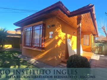 Arriendo Mensual / Casa / Machalí