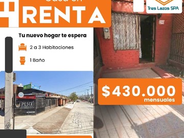 Arriendo Mensual / Casa / Maipú