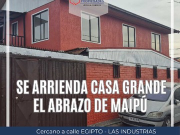 Arriendo Mensual / Casa / Maipú