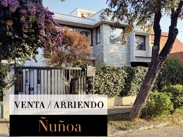 Arriendo Mensual / Casa / Ñuñoa