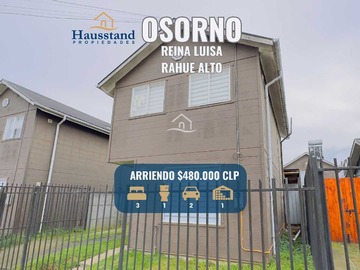 Arriendo Mensual / Casa / Osorno