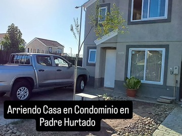 Arriendo Mensual / Casa / Padre Hurtado