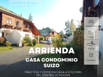 Arriendo Mensual / Casa / Pucón