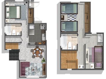 Distribucion espacios