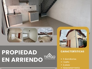 Arriendo Mensual / Casa / Quillota