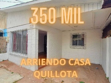 Arriendo Mensual / Casa / Quillota