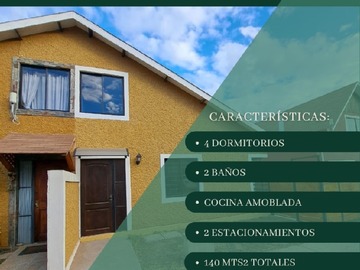 Arriendo Mensual / Casa / Quilpué