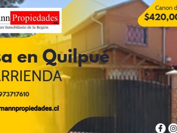 Arriendo Mensual / Casa / Quilpué