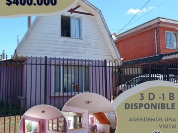 Arriendo Mensual / Casa / Temuco