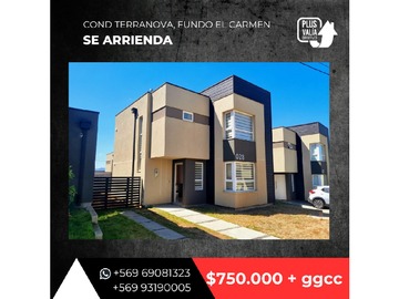 Arriendo Mensual / Casa / Temuco