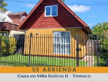Arriendo Mensual / Casa / Temuco