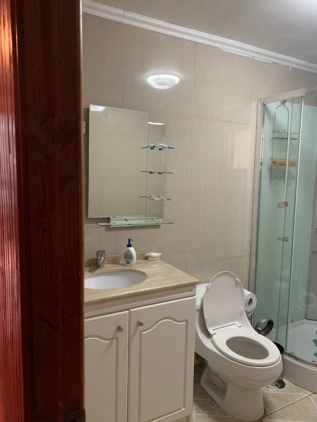 Otra vista baño visitas