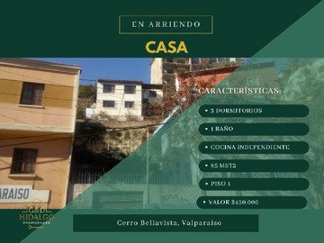 Arriendo Mensual / Casa / Valparaíso