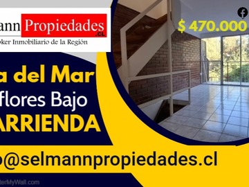 Arriendo Mensual / Casa / Viña del Mar