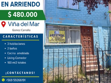 Arriendo Mensual / Casa / Viña del Mar