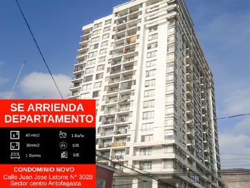 Arriendo Mensual / Departamento / Antofagasta