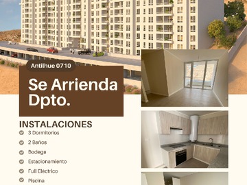 Arriendo Mensual / Departamento / Antofagasta