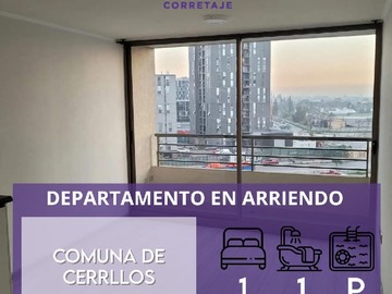 Arriendo Mensual / Departamento / Cerrillos