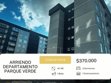 Arriendo Mensual / Departamento / Chiguayante
