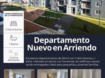 Arriendo Mensual / Departamento / Concepción