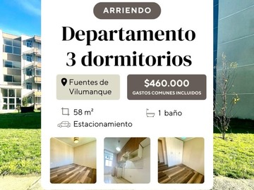 Arriendo Mensual / Departamento / Concepción