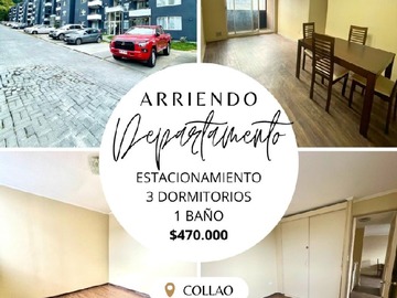 Arriendo Mensual / Departamento / Concepción
